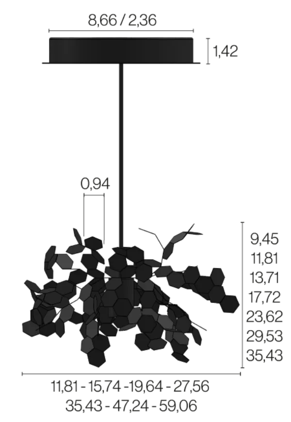 ANDROMEDA SOSPENSIONE