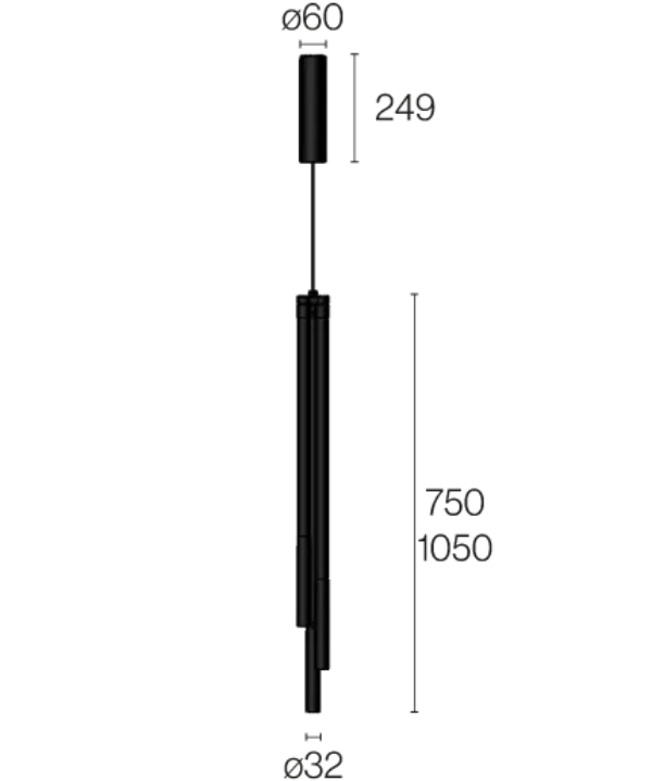 COSIMA SOSPENSIONE TRIPLA