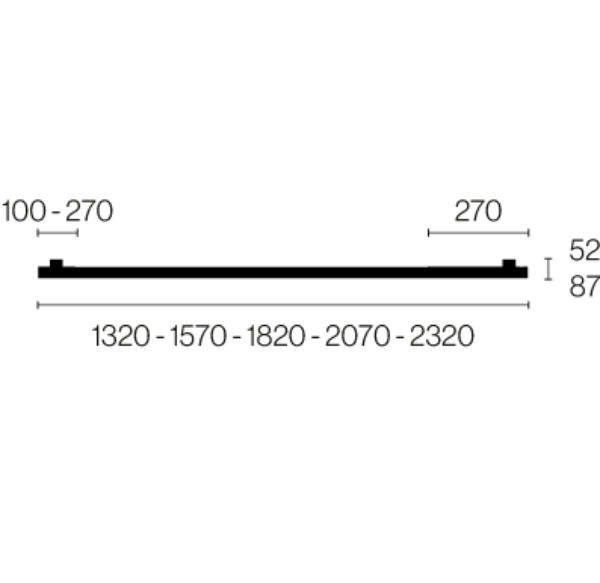COSIMA APPLIQUE PLAFONE CON DRIVER
