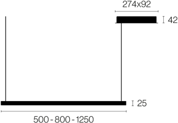 TRATTO SOSPENSIONE ORIZZONTALE
