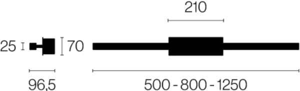 TRATTO APPLIQUE ORIZZONTALE